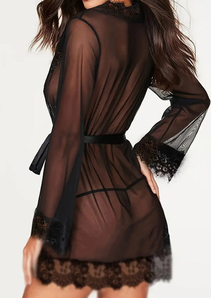 Camicia da notte in pizzo