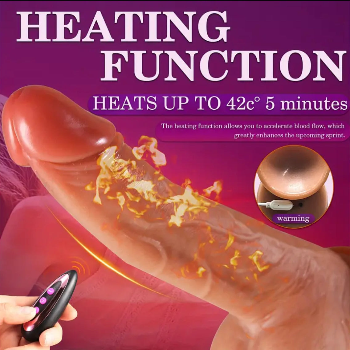 Dildo realistico con ventosa