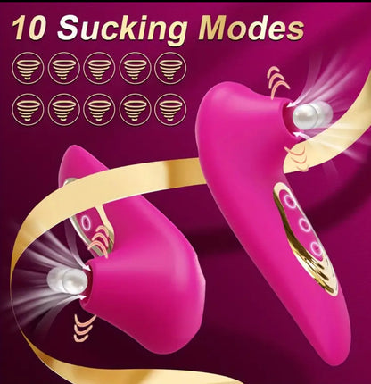 Dispositivo di succhiamento per massaggi vaginali